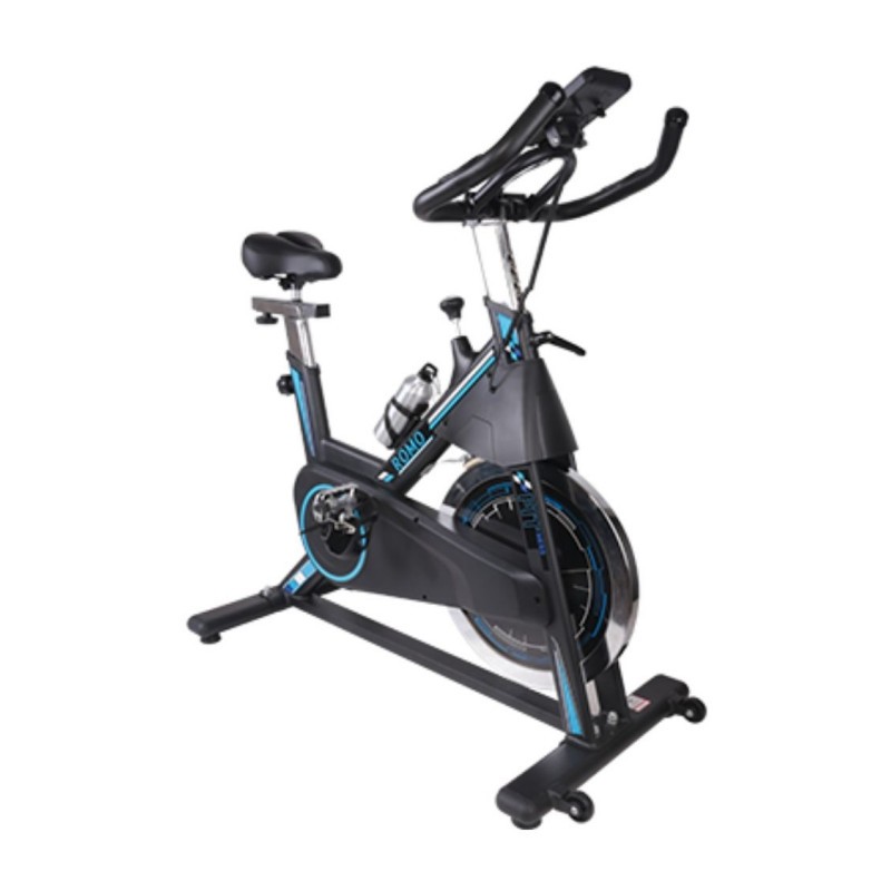 BICICLETA SPINNING AZUL ROMO