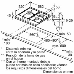 PLACA GAS BALAY 3ETX563HB