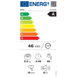 LAVADORA 9KG 1200RPM 3TS392BD AUTODOSIFICACION BALAY