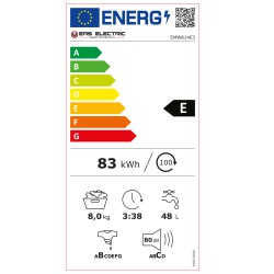 LAVADORA 8KG 1400RPM EMW814E3 EAS ELECTRIC