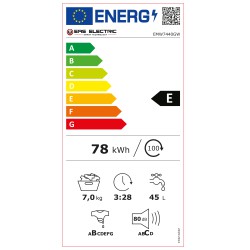 LAVADORA 7KG 1400RPM EMW7440GW EAS ELECTRIC